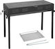 Charcoal Grill Bbq Artelibre Grillup Metal 66.5x30.5x58-70cm