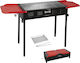 Portable Charcoal Grill Bbq Artelibre Firelite Metal 30.5x118x58-70cm