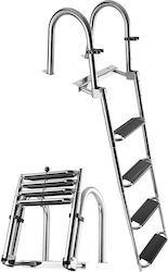 Vevor Aluminum Ladder with 4 Steps