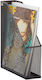 Relaxdays Suport Documente Din Plasă Metalică Negru 31,5x25x7,2 Cm