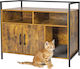 Relaxdays Katzenklos Braune M74 x P45cm