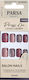 Parsa Press On Nails Lovely Berry Stickers 18 Pieces