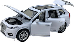 Replică Model Metalic Volvo Xc90 Alb 1:32 Lumini Sunet Se Deschide Complet