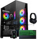 Vengeance Gamer's Choice Storm-V8 Gaming Desktop PC (Ryzen 7-8700F/32GB DDR5/1TB SSD/Radeon RX 9070 XT/No OS)