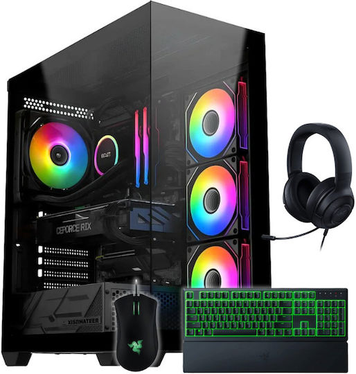 Vengeance Gamer's Choice Storm-V8 Gaming Desktop PC (Ryzen 7-8700F/32GB DDR5/1TB SSD/Radeon RX 9070 XT/No OS)
