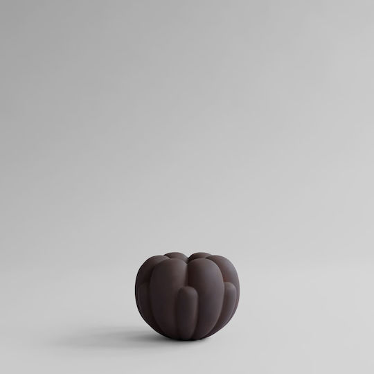 101 Copenhagen Decorative Ceramic Vase Bloom Petit Brown 24x22.5xH18cm