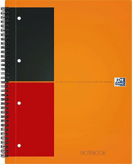 Oxford Set of 5 A4 Notebooks 80 Sheets Ruled White