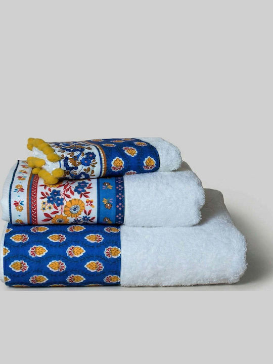 White Fabric Loretta Λευκή Βάρους 600gr/m²