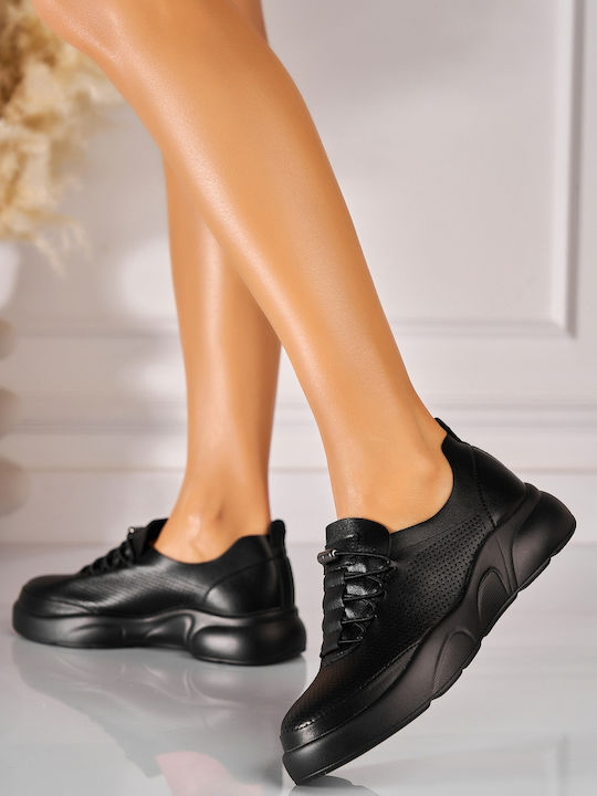 Ladystar Damen Oxfords in Schwarz Farbe