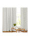 Whitegg Window Curtain With Pencil Pleat K0112 White 150x200cm
