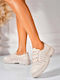 Damen Oxfords in Beigem Farb