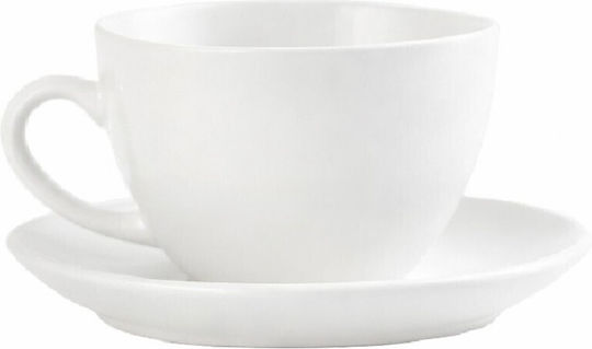 Espiel Morgan Φλιτζάνι Cappuccino από Πορσελάνη Λευκό