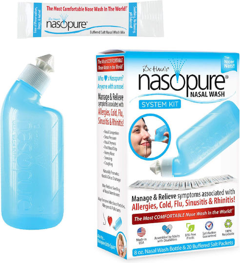 Nasal Wash Kit Adults 236ml + 20 Sachets