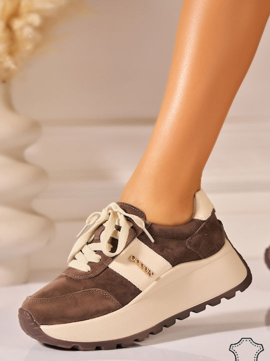 GOODIN Sneakers Καφέ