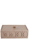 Espiel Decorative Box Artificial Leather 22x15x7cm