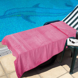 Whitegg Strandtuch Baumwolle Rosa 90x160cm