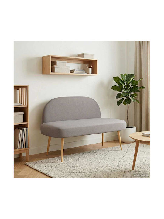 Doppelsitzer Sofa Taupe 110x60x76cm