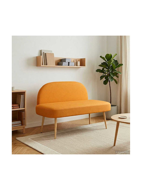 Doppelsitzer Sofa Dunkles Gelb 110x60x76cm