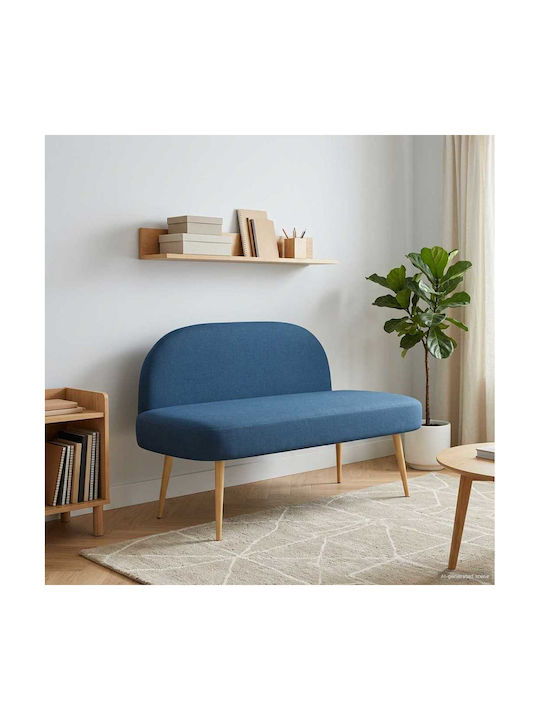 Doppelsitzer Sofa Blau 110x60x76cm