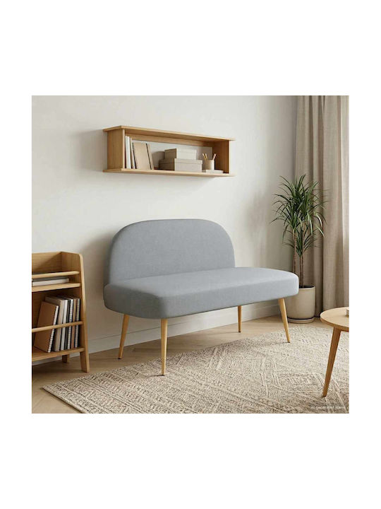 Doppelsitzer Sofa Offenes Grau 110x60x76cm