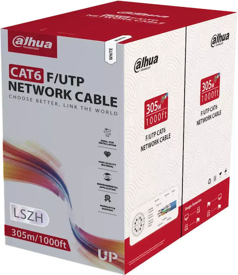 Dahua Cat6 Ftp Cable Pfm923i-6fn-cd 305m White