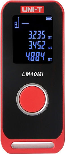 Uni-T Laser Entfernungsmesser LM40Mi mit Messbereich 0,05m-40m
