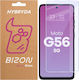 Bizon Glass Mule Hybrid Glass Folie Protectie Ecran Compatibil Lenovo Moto G56 5G Transparentă
