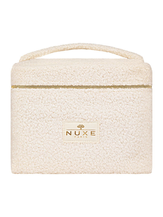 Nuxe Insti Vanity Текстилен Несесер С Цип Бял