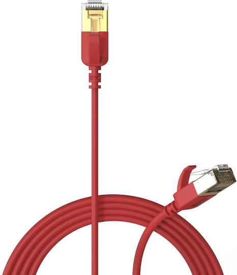 Procab U/FTP (STP) Kat.7 (10Gbps) Netzwerkkabel Ethernet 1,5m Rotes