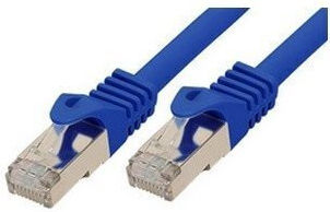 Shiverpeaks S/FTP Cat.7 (10Gbps) Καλώδιο Δικτύου Ethernet 1m Μπλε