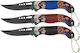 Albainox Pocket Knife Keychain in Sheath
