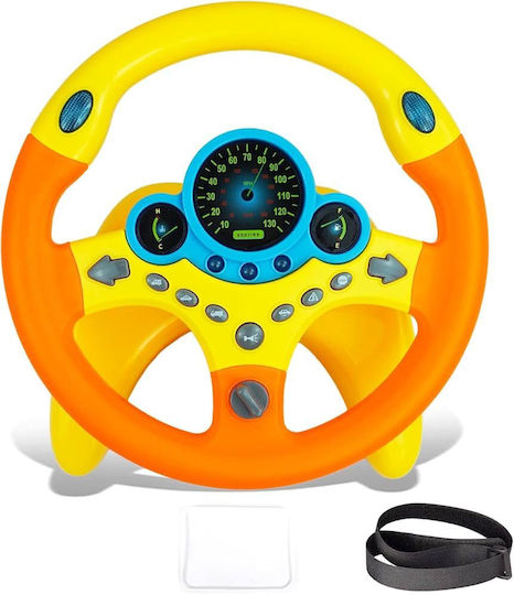 Baby Aktivitätsspielzeug Lenkrad mit Musik Licht und Sounds