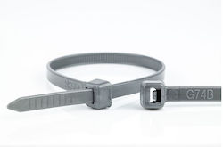 WKK Legături Cablu Din Plastic 120mm Gri Culoare 100 Bucăți 110196871 WKK Legături Cablu Din Plastic 120mm Gri Culoare 100 Bucăți 110196871