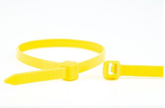 WKK Plastic Cable Ties In Yellow Colour 100 Pieces 110194471