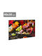 LED Kerzenbild 40 x 30 cm Wanddekoration Warmweißes Licht 2 x AA Batterien