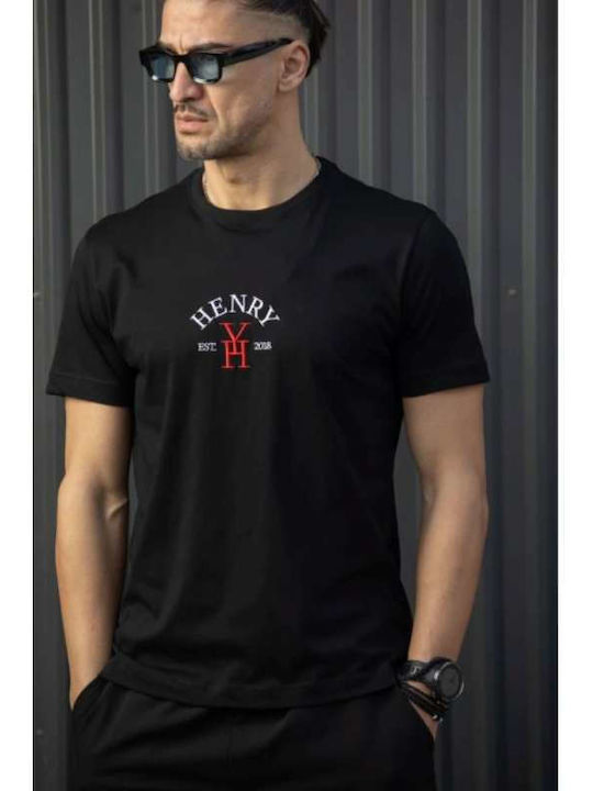 Henry Clothing T-shirt Black 7003