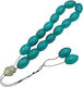 Worry Beads Made of Agate Length 30cm Turquoise