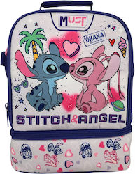 Must Team Stitch Imbiss-Tasche Lila 22x16x28cm Must Team Stitch Imbiss-Tasche Lila 22x16x28cm
