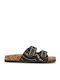 Women's Flat Sandals Black