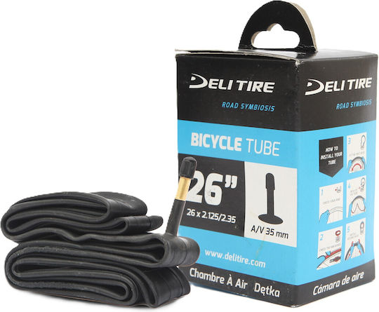 Fahrradschlauch 26x2.125/2.35 Av Box Deli
