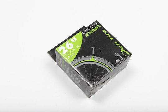 Cameră De Aer Pentru Anvelope De Bicicletă 26x1.50/2.00 Av Sl Box Deli