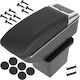 Hyundai I30 I 07-12 Armrest Storage Black Eco-leather + Installation Kit
