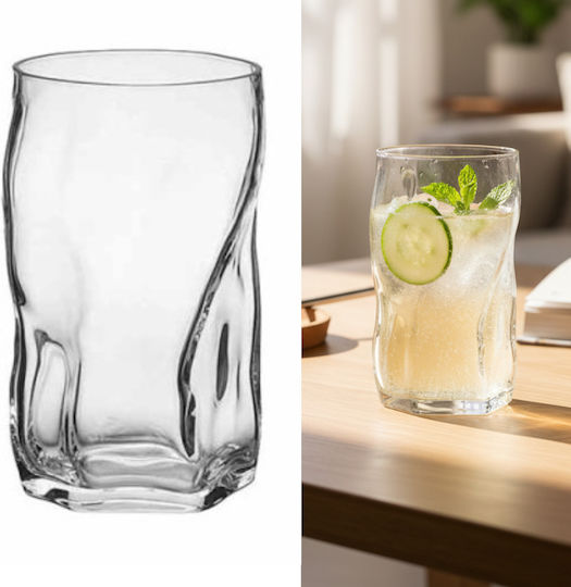 Domumart Rafflers Set Water Glasses Made of Glass 270ml 6 Pieces