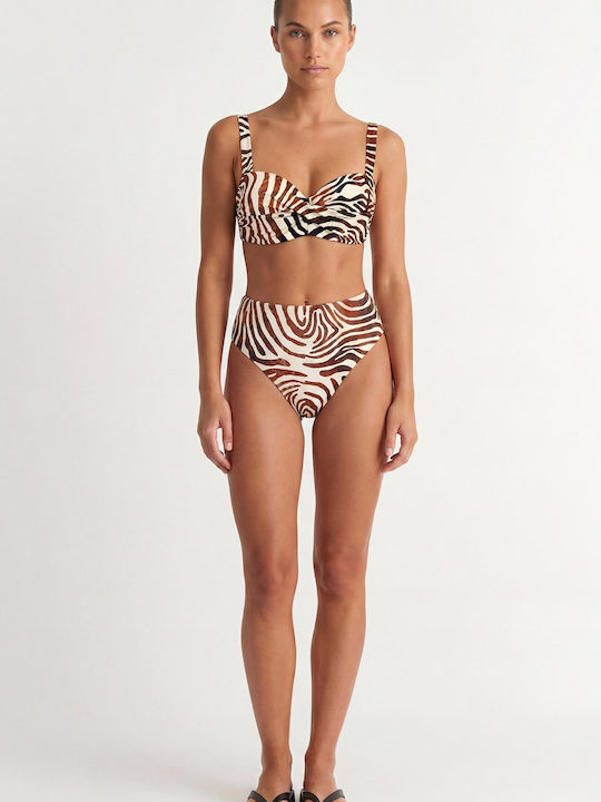 SugarFree Bikini Slip Καφέ SugarFree Bikini Slip Καφέ