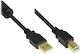 Good Connections USB 2.0 Kabel USB-A-Stecker - USB-B-Stecker Schwarz 5m