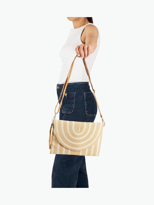 Straw Women's Envelope Beige