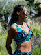 Topuri De Bikini Sutien Sport Floral