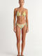 Bikini Slip with Laces Yellow