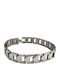 Kalliopi Silver Ανδρικό Βραχιόλι από Ατσάλι 22cm
