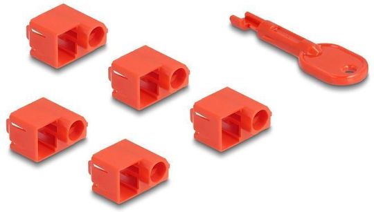 DeLock Блокер За Порт RJ45 10 Броя 20929